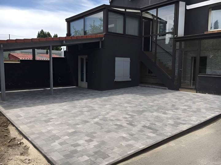 Pose de dallage sur chape Liévin