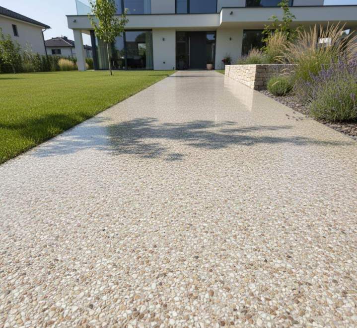 Revêtement en granulat de marbre Liévin